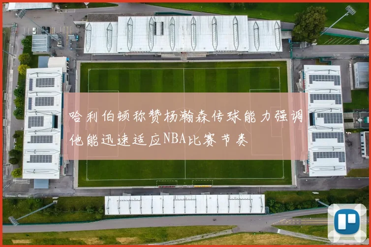 哈利伯顿称赞杨瀚森传球能力强调他能迅速适应NBA比赛节奏